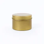 4 oz Candle Tins, Gold