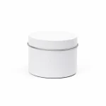 4 oz Candle Tins, White
