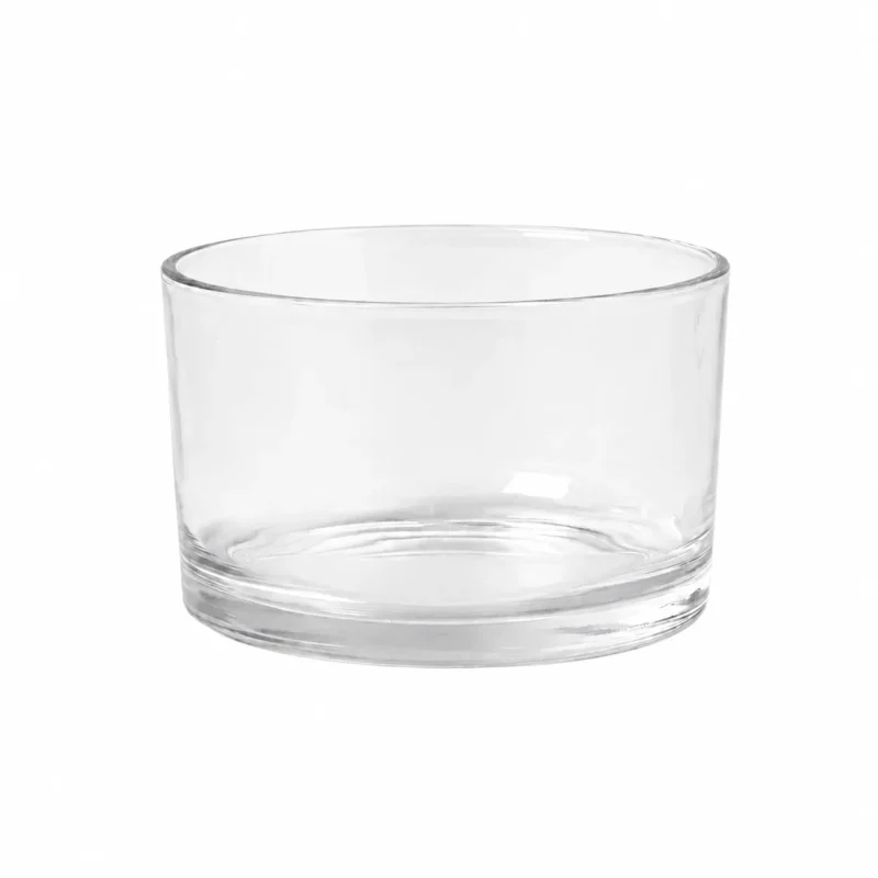 18.5 oz Three Wick Candle Glass, Clear