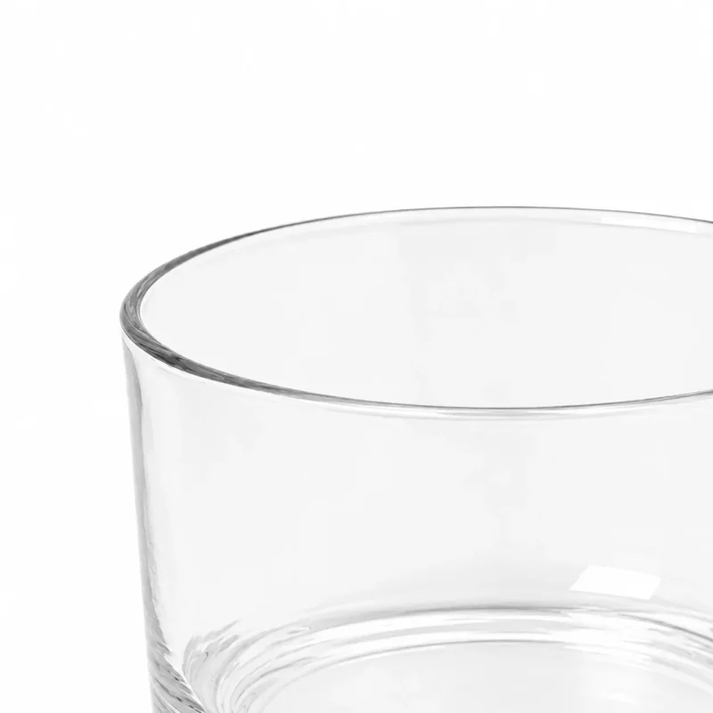 18.5 oz Three Wick Candle Glass, Clear