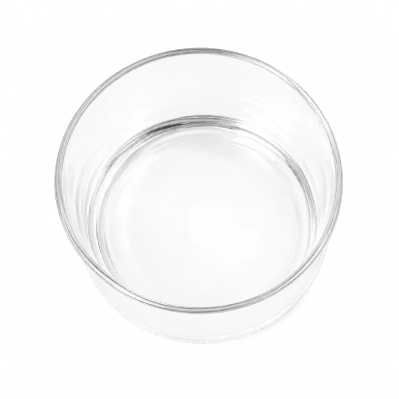 18.5 oz Three Wick Candle Glass, Clear