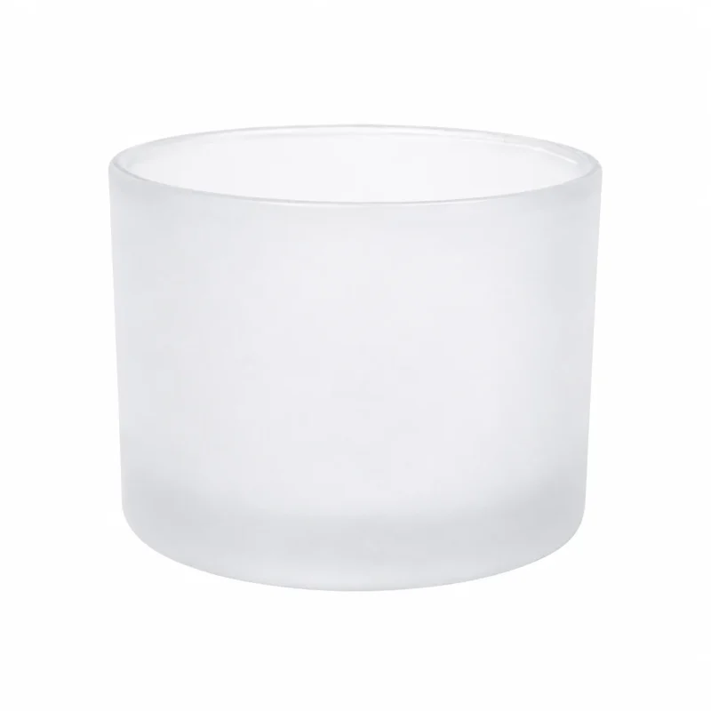 18.5 oz Three Wick Candle Glass, Frosted - Pack of 6 1 18.5 oz Three Wick Candle Glass, Frosted
