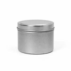 6 oz Candle Tins, Silver
