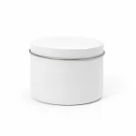 6 oz Candle Tins, White - Pack of 12 2 6 oz Candle Tins, White