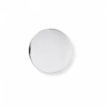 6.5 oz Steel Candle Lid, Silver