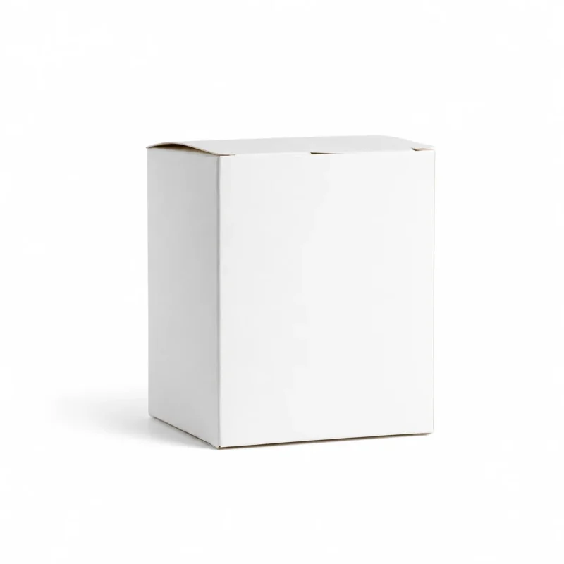 6.5 oz Candle Box, White - Pack of 6 1 6.5 oz Candle Box, White