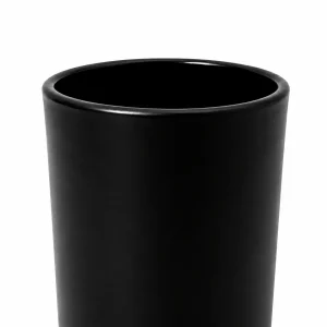3 oz Candle Glass, Matte Black