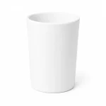 3 oz Candle Glass, Matte White - Pack of 6 2 3 oz Candle Glass, Matte White