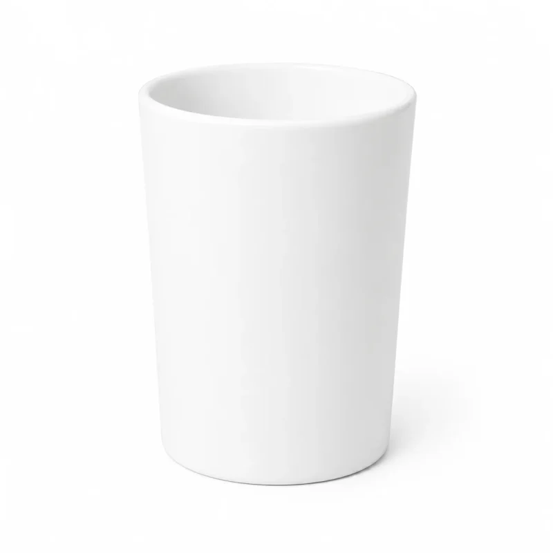 3 oz Candle Glass, Matte White - Pack of 6 1 3 oz Candle Glass, Matte White
