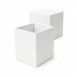 10 oz Luxury Candle Box, White