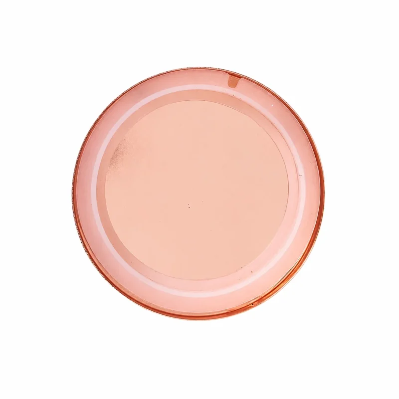 10 oz Steel Candle Lid, Rose Gold