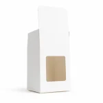 10 oz Candle Box With Window, White - Pack of 6 3 10 oz Candle Box With Window, White