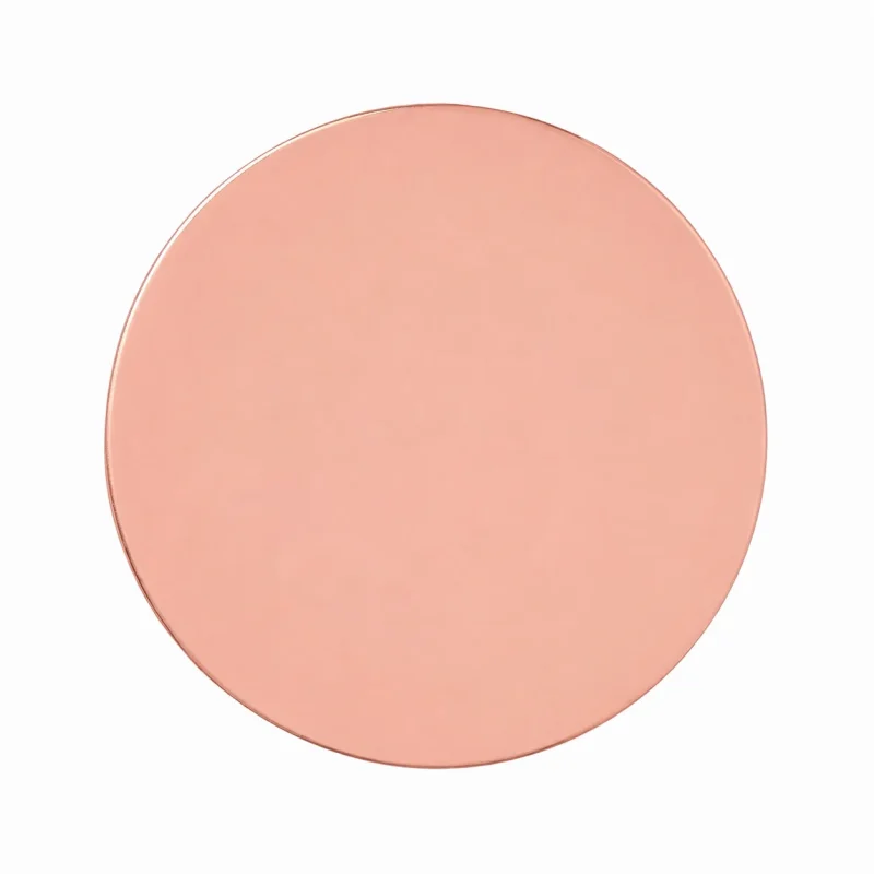 18.5 oz Steel Candle Lid, Rose Gold
