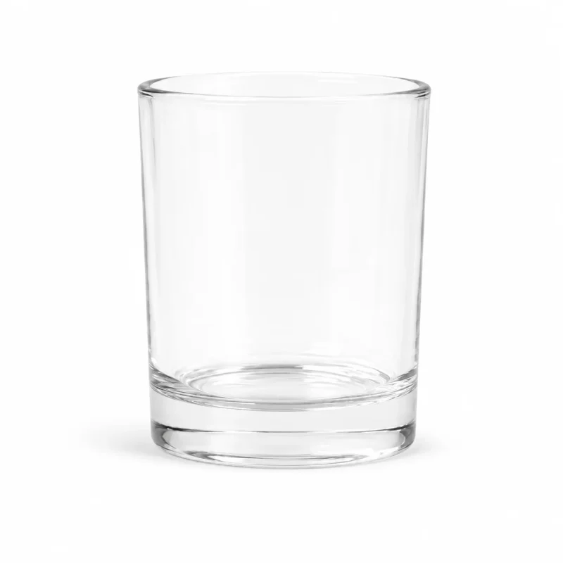 6.5 oz Candle Glass, Clear