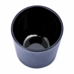 6.5 oz Candle Glass, Matte Black