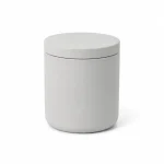 6.5 oz Concrete Candle Jar With Lid, Gray - Pack of 6 2 6.5 oz Concrete Candle Jar With Lid, Gray
