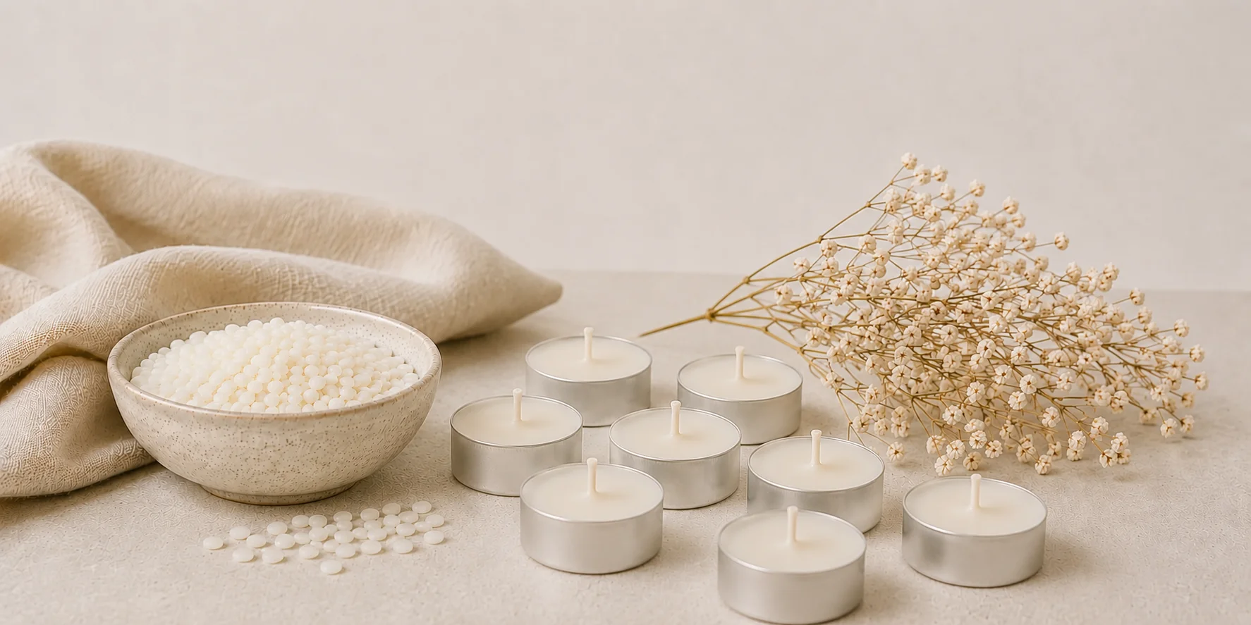 How to make tealight candles