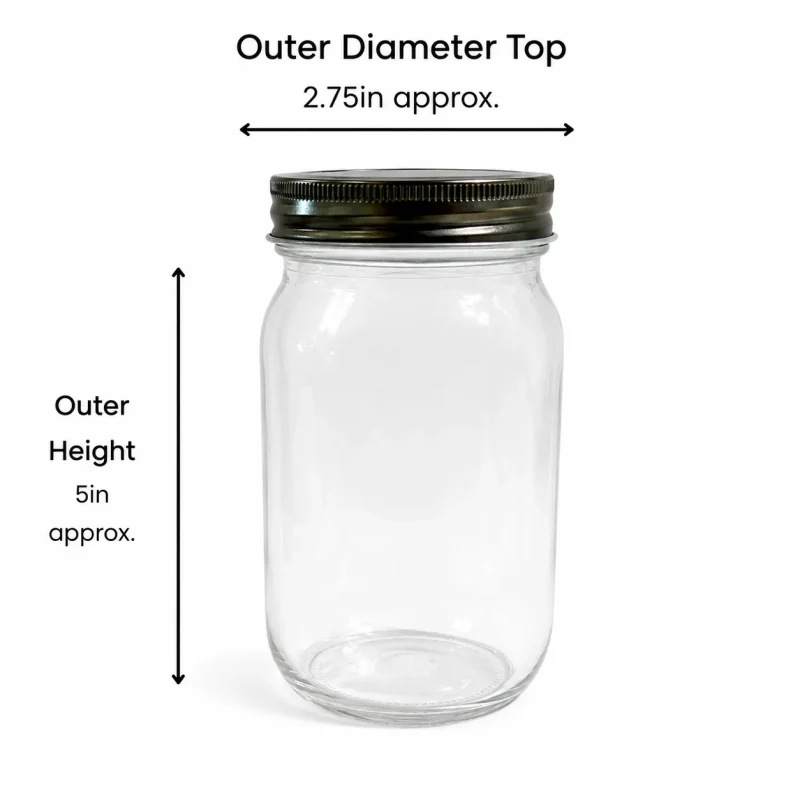 16 oz Jelly Jar
