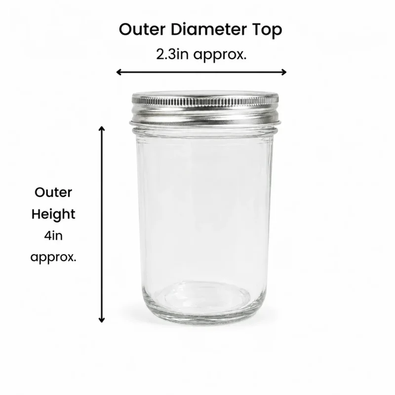 8 oz Jelly Jar