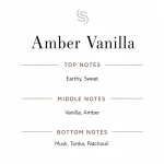 Amber Vanilla Fragrance Oil 3 Amber Vanilla Fragrance Oil Notes