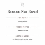Banana Nut Bread Fragrance Oil 3 Banana Nut Bread Fragrance Oil Notes