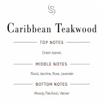 Caribbean Teakwood Fragrance Oil 3 Caribbean Teakwood Fragrance Oil Notes