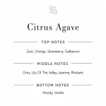 Citrus Agave Fragrance Oil 3 Citrus Agave Fragrance Oil Notes