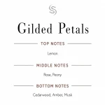 Gilded Petals Fragrance Oil 3 Gilded Petals Fragrance Oil Notes