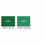 Hunter Green Dye Block 3 Hunter Green Dye Block