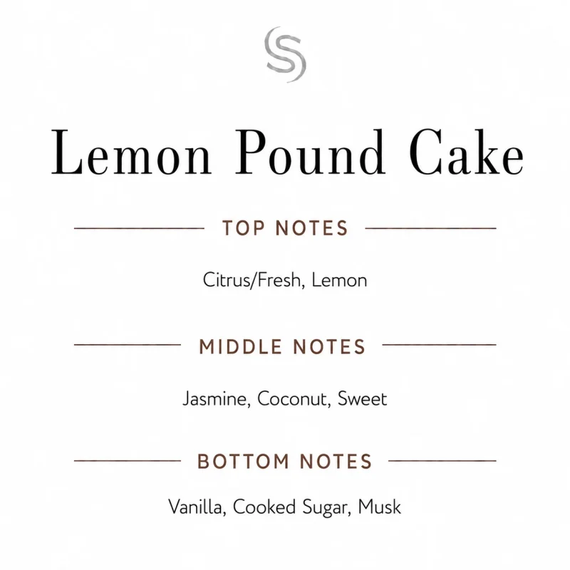 Lemon Pound Cake Fragrance Oil Notes