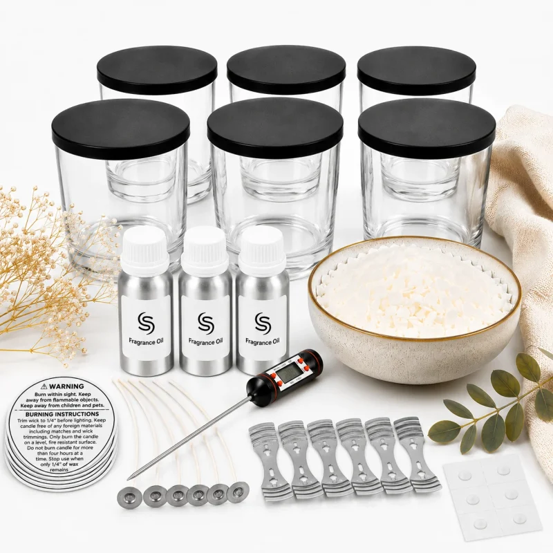 Luxury Soy Starter Candle Making Kit