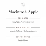 Macintosh Apple Fragrance Oil 3 Macintosh Apple Fragrance Oil Notes