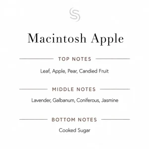 Macintosh Apple Fragrance Oil Notes