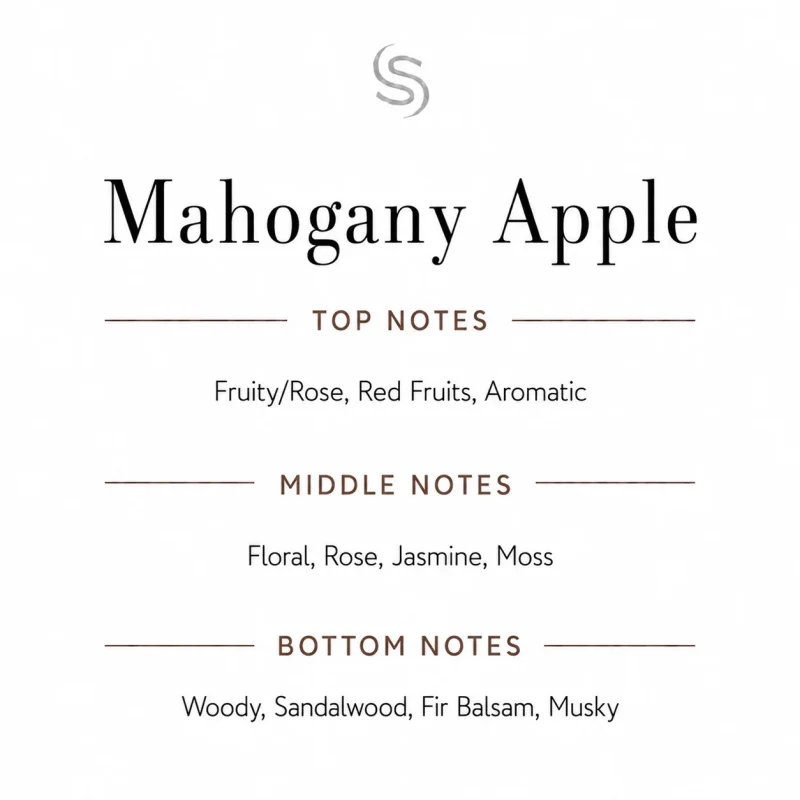 Mahogany Apple Fragrance Oil Notes