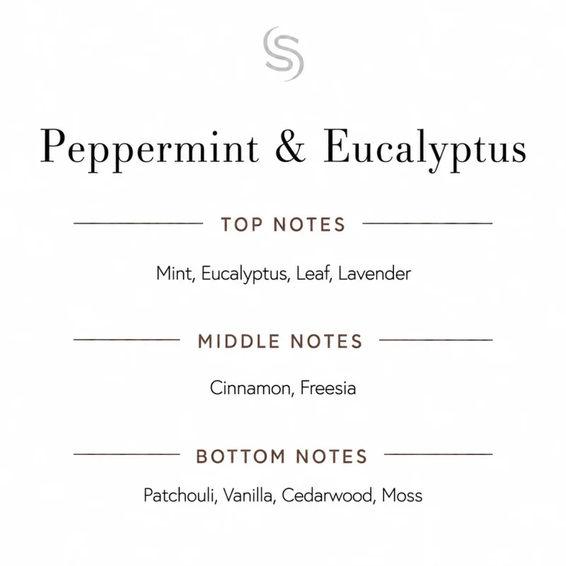 Peppermint & Eucalyptus Fragrance Oil Notes