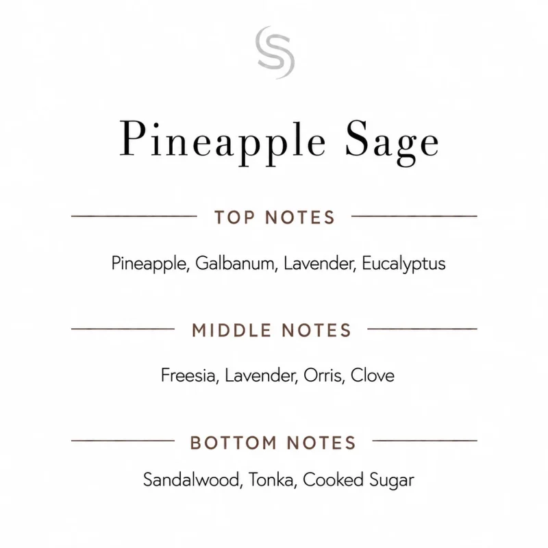 Pineapple Sage Fragrance Oil Notes