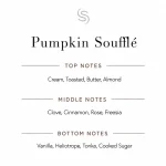 Pumpkin Soufflé Fragrance Oil 3 Pumpkin Soufflé Fragrance Oil Notes