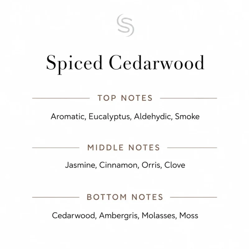 Spiced Cedarwood Fragrance Oil Notes