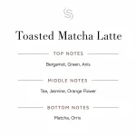 Toasted Matcha Latte Fragrance Oil 3 Toasted Matcha Latte Fragrance Oil Notes