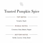 Toasted Pumpkin Spice Fragrance Oil 3 Toasted Pumpkin Spice Fragrance Oil Notes