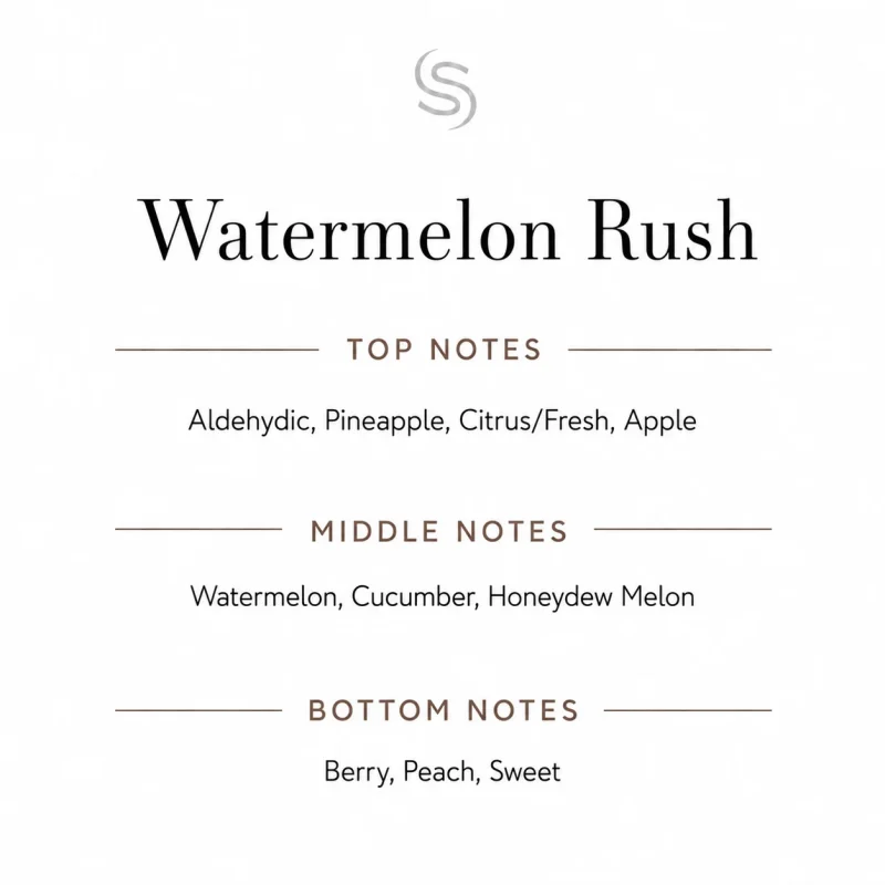 Watermelon Rush Fragrance Oil Notes